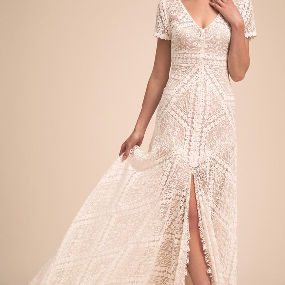 BHLDN Willowby Watters Clements Gown Size 12 NEW - Picture 5 of 8